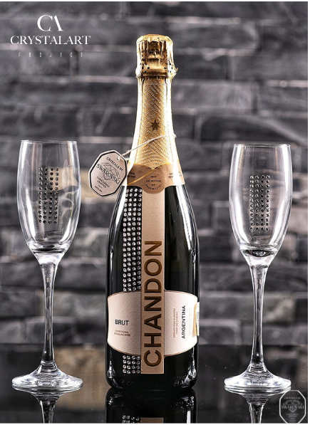 Moët & Chandon Brut con incrustaciones cristales Swarovski®