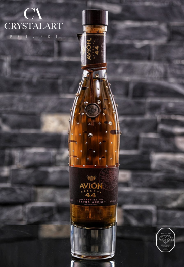 Lluvia- Tequila Avion Reserva 44 incrustaciones Swarovski®