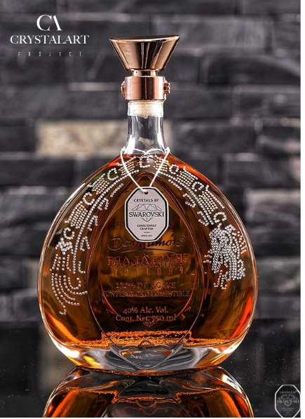 Quetzalcoatl-Tequila Edición Limitada Extra Añejo incrustaciones Swarovski
