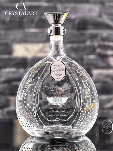 Lluvia-Tequila Cristalino Edicion Limitada incrustaciones Swarovski®
